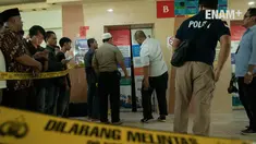Kecelakaan lift jatuh di pusat perbelanjaan Blok M Square, Jakarta Selatan, Jumat (17/3/2017)