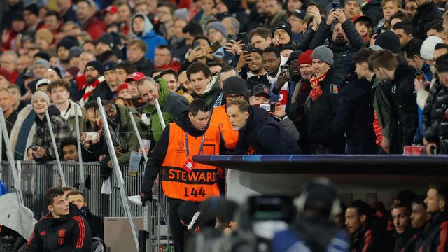 Foto: Momen Thomas Tuchel Dikartu Merah dan Erling Haaland Akhirnya Gagal Eksekusi Penalti