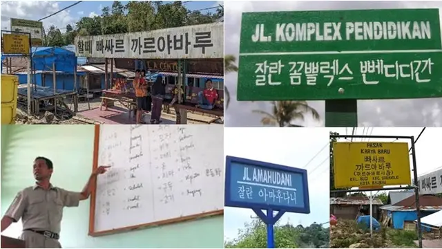 Potret Masyarakat Baubau Pakai Aksara Hangeul Korea, Dituturkan 80 Ribu Orang