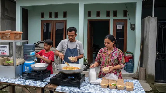 Ide Jualan Nasi Goreng Mawut Mini Seporsi Rp5.000