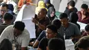 "Pemilihan pada pemilu nanti ada lima jenis yakni pemilihan presiden dan wakil presiden, calon anggota DPD RI, DPR RI serta DPR provinsi dan DPR Kota Banda Aceh, sehingga total jumlah surat suaranya mencapai 863.970 lembar," katanya. (CHAIDEER MAHYUDDIN/AFP)