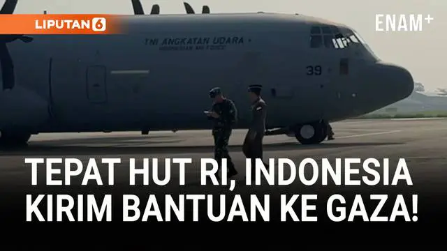Indonesia Kirimkan Bantuan ke Gaza
