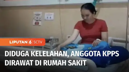 VIDEO: Diduga Kelelahan, Anggota KPPS di Timor Tengah Selatan dan Lombok Timur Alami Sakit