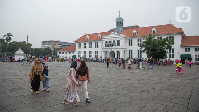 Libur Nataru di Kota Tua Jakarta