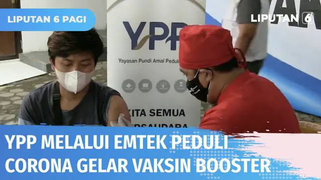 Ratusan warga Sukorejo mendapat vaksin dosis tiga atau booster. Pemberian vaksin terselenggara berkat kerjasama Dinas Kesehatan Kendal, Yayasan Ismullah, dan YPP SCTV-Indosiar melalui Program Emtek Peduli Corona.