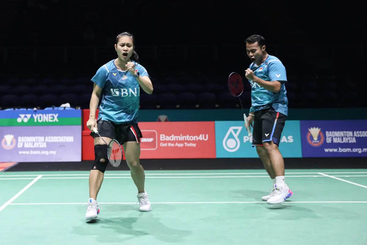 Rehan Naufal Kusharjanto/Lisa Ayu Kusumawati - Malaysia Open 2024 - Bulu Tangkis