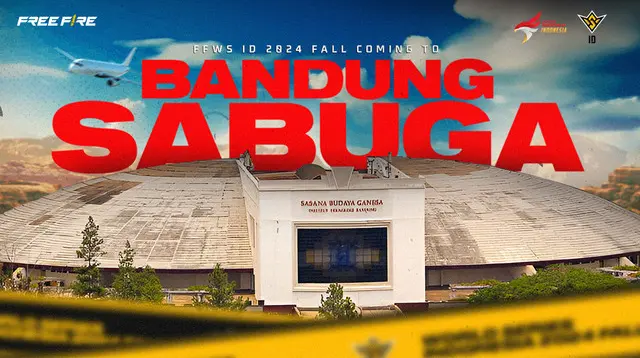 Laga pamungkas Free Fire World Series (FFWS) Indonesia 2024 Fall akan digelar di Bandung, Jawa Barat. (Dok: Garena Free Fire)