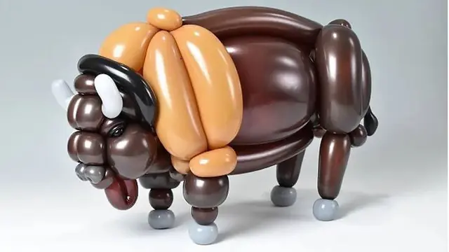 10 Tiruan Hewan dari Balon yang Dirangkai Ini Mirip Banget
