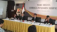 Rapat Dewan Komisioner LPS menghasilkan keputusan menaikkan tingkat bunga penjaminan simpanan. (Dwi Aditya Putra/Merdeka.com)