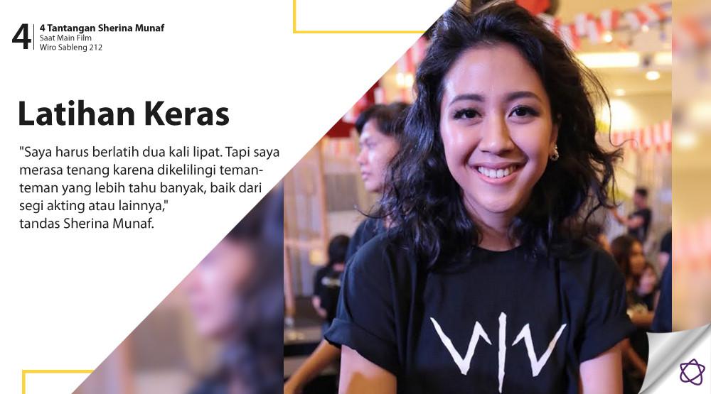 4 Tantangan Sherina Munaf Saat Main Film Wiro Sableng 212 ...
