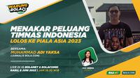 Warung Bola edisi 8 Juni 2022 membahas tentang nasib Timnas Indonesia pada kualifikasi Piala Asia 2023.