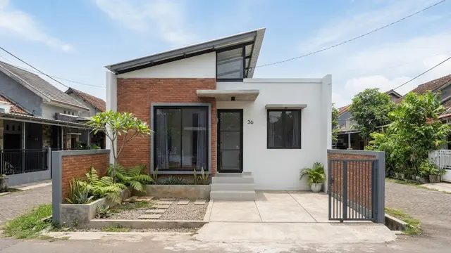 Contoh Desain Rumah Type 36 Minimalis Modern Satu Lantai