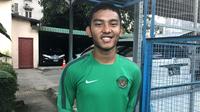 Striker Timnas Indonesia U-19, Muhammad Rafli Mursalim. (Bola.com/Aning Jati)