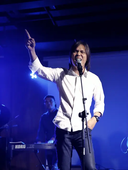 Sebagai musisi, ia prihatin dengan penguna narkoba setiap tahunnya yang terus meningkat. (Adrian Putra/Bintang.com)