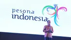 Direktur Utama PT. Debindo-ITE, Effi Setiabudi memberikan sambutan saat pembukaan Indonesia Sport Expo Forum (ISEF) 2017, Tangerang, Kamis (18/5). (Liputan6.com/Helmi Afandi)