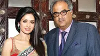 Sridevi dan suami, Boney Kapoor. (asian-voice.com)