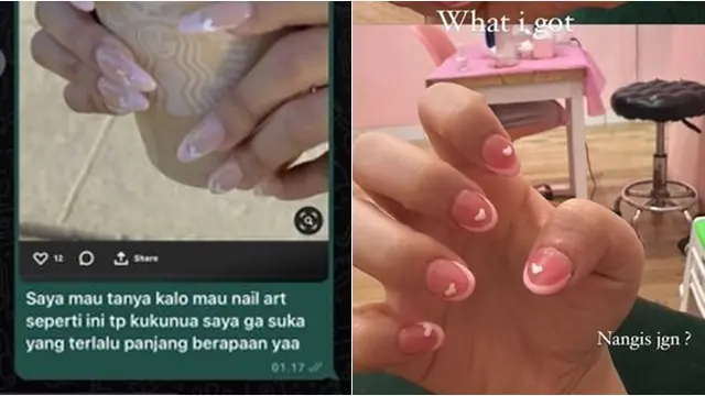 7 Potret Ekspektasi vs Realita saat Bikin Nail Art Ini Bikin Tepuk Jidat