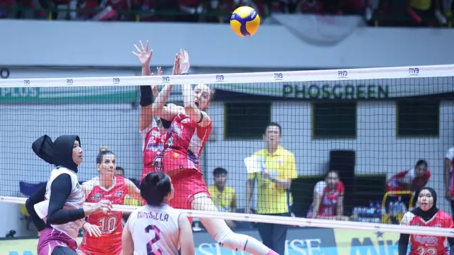 Jakarta Popsivo Polwan vs Jakarta Livin Mandiri, Proliga 2026