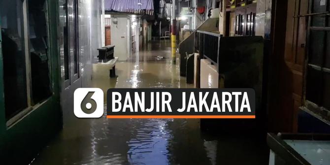 VIDEO: Sejak Malam Hari Banjir Menggenangi Permukiman Kebon Pala