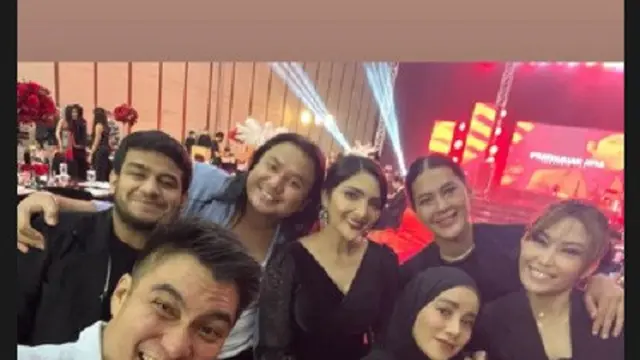 Artis di pesta ultah Atta Halilintar ke-27 (Foto: Instagram/@ashanty_ash)