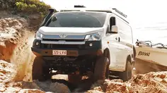 Toyota HiAce Disulap Jadi Camper 4x4, Ground Clearance Kalahkan Land Cruiser