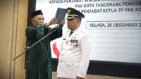 Pelantikan Nurdin sebagai Pj Wali Kota Tangerang menggantikan Arief R. Wismansyah. (Foto: Istimewa).