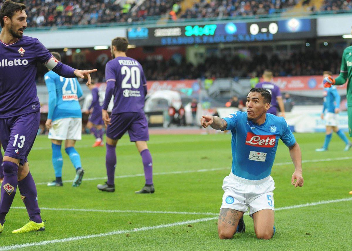 Napoli vs Fiorentina (Twitter Napoli)