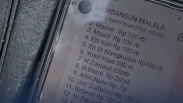 Warga Rela Urunan Uang untuk Anak Kuli Angkut di Sumbar yang Diterima Masuk ITB