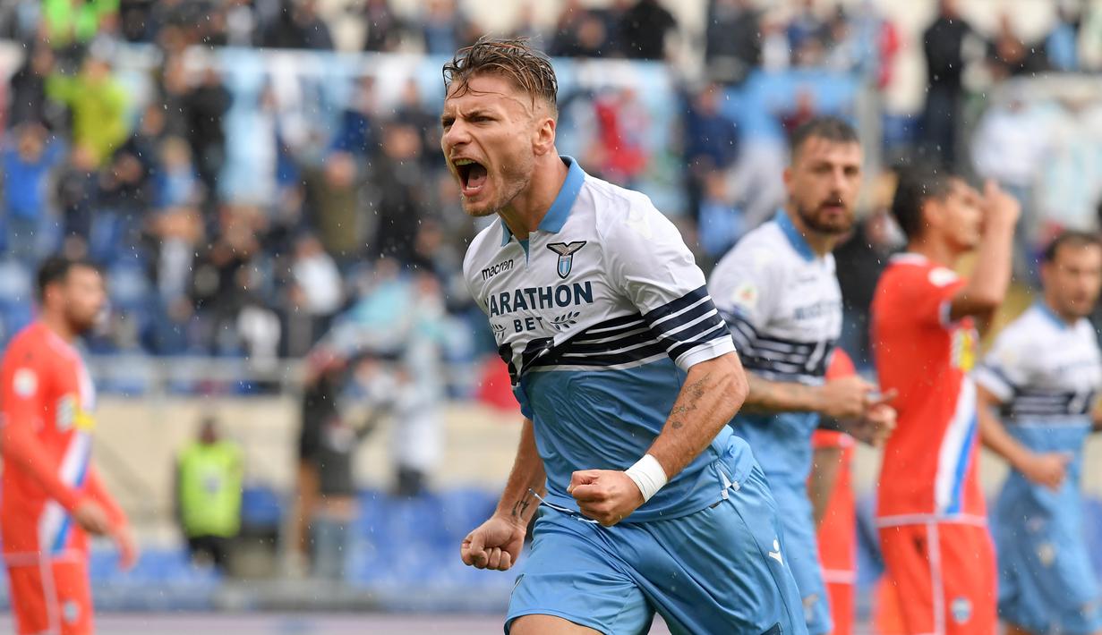 5. Ciro Immobile (Lazio) – 10 gol dan 2 assist (AFP/Tiziana Fabi)