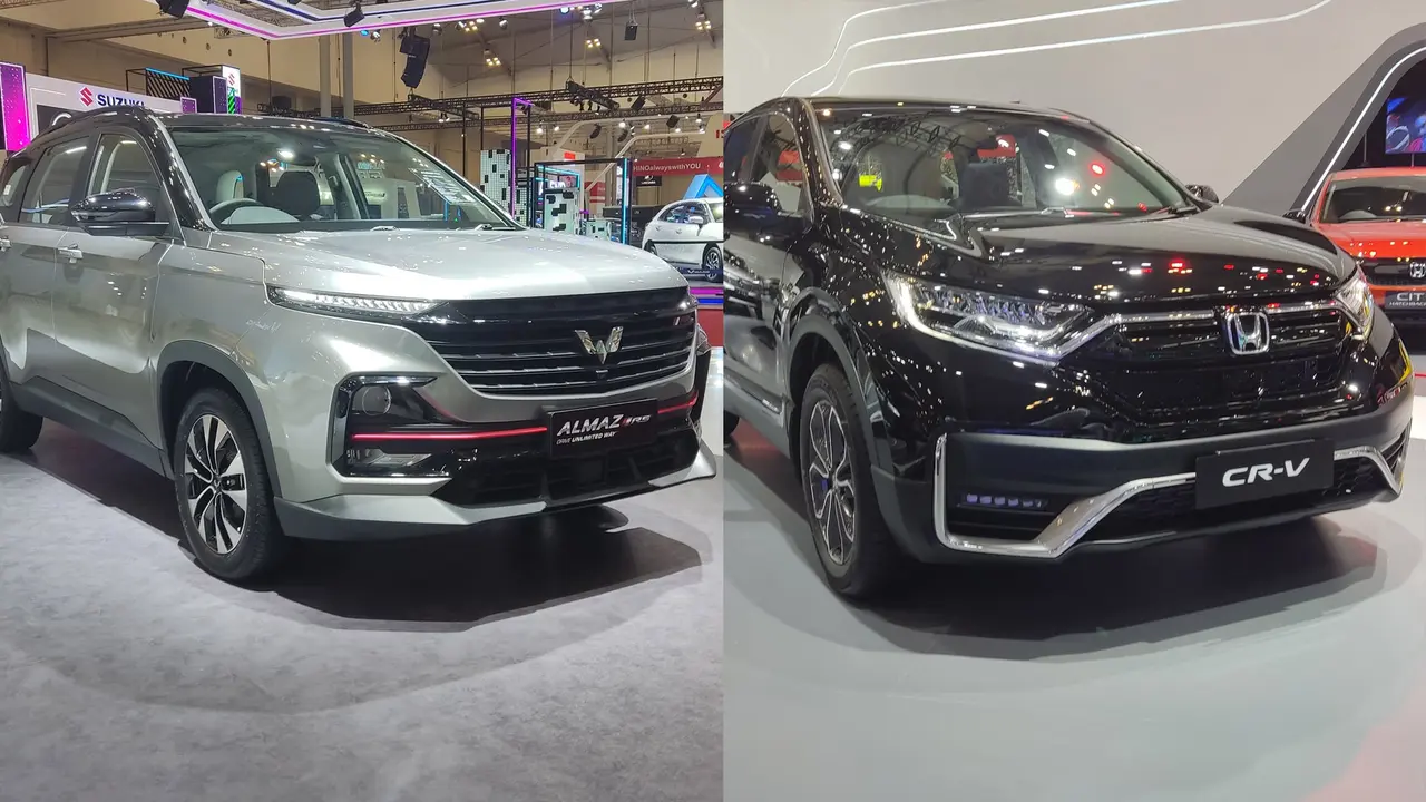 Wuling Almaz dan Honda CR-V