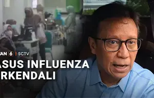 Influenza di Indonesia Masih Terkendali, Kasus Terbanyak Terdeteksi di Tiga Wilayah