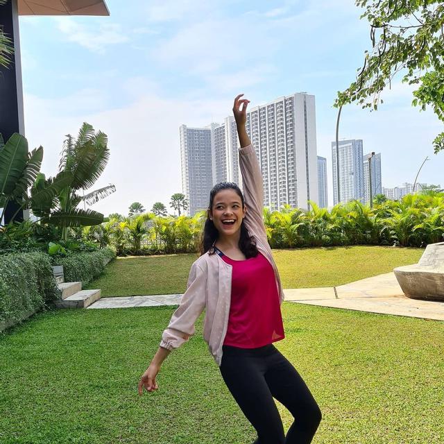 6 Potret Terbaru Artis Cilik Cantika Felder, Kini Jadi Instruktur Zumba