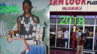 (Foto: @4la_suumaker/Twitter) Kisah sukses seorang pemuda asal Nigeria yang berhasil membuat butiknya sendiri.