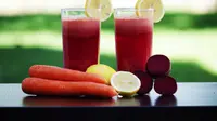 Kombinasi wortel dan buah bit adalah sumber antioksidan yang luar biasa. (Foto: pexels.com)