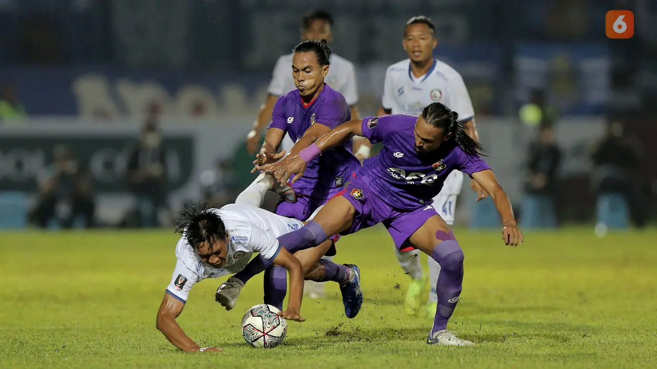 Foto: Arema FC Menang Tipis atas Persik Kediri, 4 Tim di Grup D Masih Berpeluang Lolos ke Perempatfinal Piala Presiden 2022