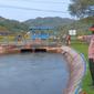 Saluran irigasi lokasi tenggelamnya santri cilik di Kebumen, Jawa Tengah. (Foto: Liputan6.com/Humas Polres Kebumen)