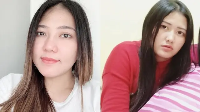 5 Beda Gaya Via Vallen dan Mella Rossa Tanpa Makeup, Makin Memesona