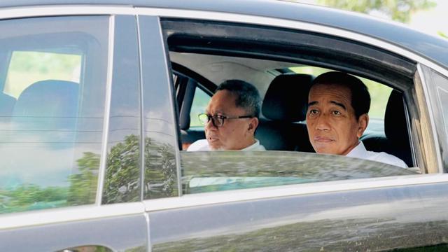 Seperti Ini Kondisi Ruas Jalan di Kabupaten Lampung Selatan saat Dilewati Presiden Jokowi