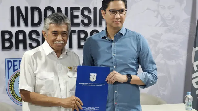 Ponakan Prabowo, Budi Djiwandono ambil formulir caketum PP Perbasi 2024/2028