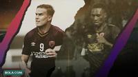 Striker PSM di Shopee Liga 1 2020: Eero Markkanen dan Amido Balde. (Bola.com/Dody Iryawan)