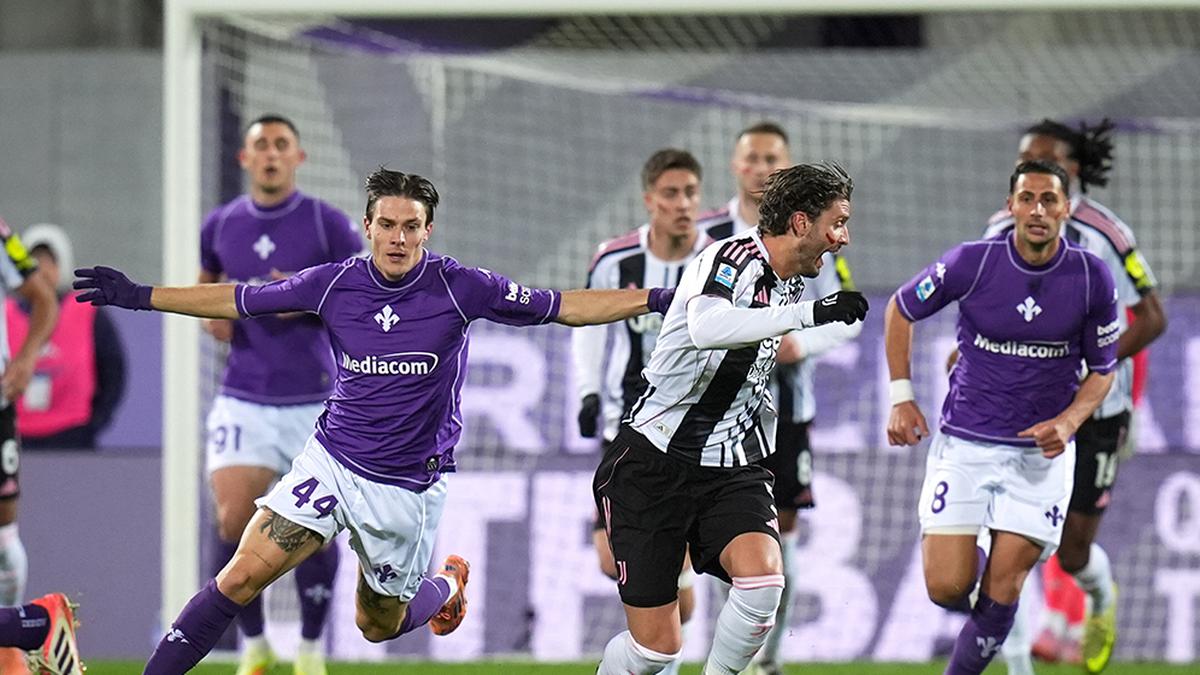 Hasil Liga Italia Fiorentina vs Juventus: Drama VAR Warnai Hasil Imbang 1-1
