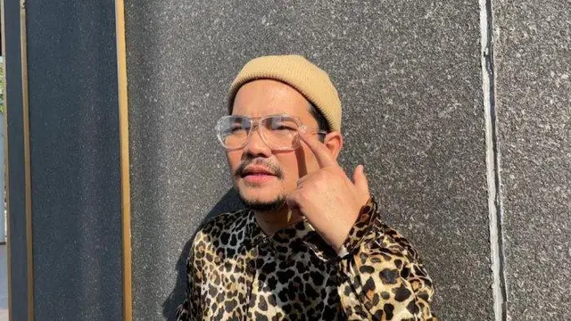 Indra Bekti usai menjadi host di acara launching lagu Hotman Paris