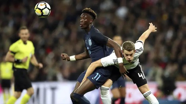 FOTO: Jerman Tahan Imbang Inggris di Stadion Wembley