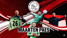 Ilustrasi Maarten Paes di Ajax. (Bola.com/AFP/Gemini)