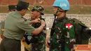 Citizen6, Bogor: Selama latihan penyiapan Satgas, para prajurit TNI yang tergabung dalam Konga XXV-E/Unifil  telah menerima materi umum standar PBB ditambah beberapa materi tehnis lain. (Pengirim: Badarudin Bakri)
 
