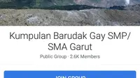 Medos facebook anggota gay SMP-SMA di Garut (Liputan6.com/Jayadi Supriadin)