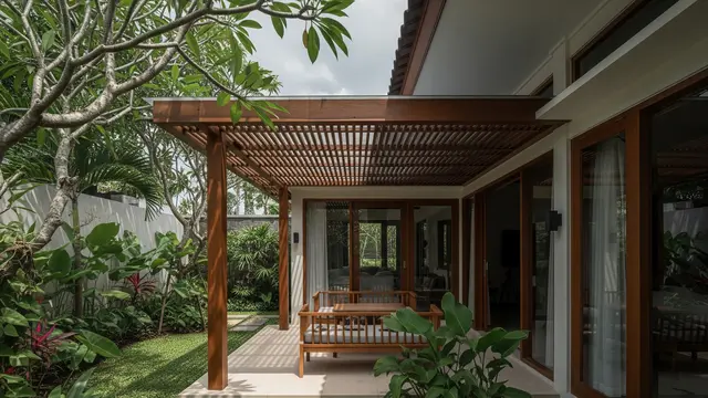 Model Roster Teras yang Banyak Dipakai Rumah Modern karena Lebih Sejuk