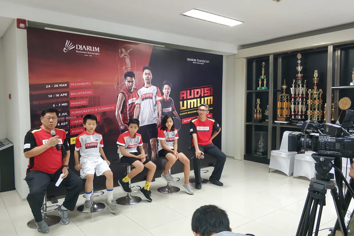 Audisi Djarum Beasiswa Bulutangkis 2018 (Istimewa)