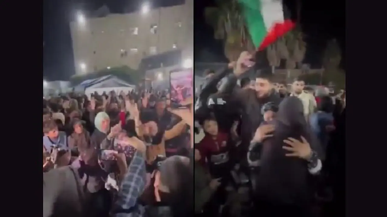 Reaksi Warga Palestina usai Pengumuman Genjatan Senjata antara Israel dan Hamas, Sujud Syukur Penuh Haru