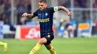 Striker Inter Milan asal Argentina, Mauro Icardi. (AFP/Giuseppe Cacace)